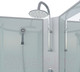 Миниатюра изображения товара Душевая кабина Niagara NG-6501-14BKT 90x90x215 (тонированное стекло/черный)