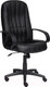 Миниатюра изображения товара Кресло офисное Tetchair СН-833 кожзам (черный)