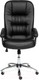 Миниатюра изображения товара Кресло офисное Tetchair Сн9944 (хром/кожзам черный)