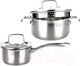 Миниатюра изображения товара Набор кастрюль TalleR TR-17300