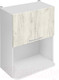 Миниатюра изображения товара Шкаф навесной для кухни Артём-Мебель 600мм СН-114.158 (ДСП дуб крафт белый)