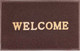 Миниатюра изображения товара Коврик грязезащитный ComeForte Welcome 50x80 (коричневый)