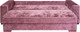 Миниатюра изображения товара Диван KRONES Цезарь 4 (велюр розовый перламутр)
