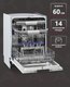 Миниатюра изображения товара Посудомоечная машина Krona Martina 60 BI / КА-00005378