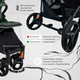 Миниатюра изображения товара Детская прогулочная коляска Sweet Baby Compatto (Dark Green)