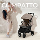 Миниатюра изображения товара Детская прогулочная коляска Sweet Baby Compatto (Beige)