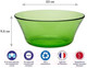Миниатюра изображения товара Салатник Duralex Lys Green 2008GF06A1111