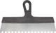 Миниатюра изображения товара Шпатель Курс Фасадный нержавеющий зубчатый 350мм / 06615