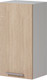 Миниатюра изображения товара Шкаф навесной для кухни Genesis Мебель Алиса 12 400 (белый/дуб сонома)