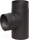 Миниатюра изображения товара Тройник для дымохода КПД 90 2мм ф120 (черный)