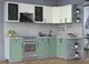 Миниатюра изображения товара Кухонный гарнитур Interline Тренд 1.5x2.6 правая (мята/белый/бискайская сосна)