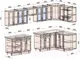Миниатюра изображения товара Кухонный гарнитур Interline Тренд 1.5x3.3 правая (мята/белый/бискайская сосна)