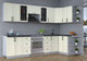 Миниатюра изображения товара Кухонный гарнитур Интерлиния Тренд 1.5x3.0 правая (белый/белый/кастилло темный)
