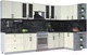 Миниатюра изображения товара Кухонный гарнитур Интерлиния Тренд 1.5x3.5 правая (белый/белый/кастилло темный)