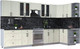 Миниатюра изображения товара Кухонный гарнитур Интерлиния Тренд 1.5x3.6 правая (белый/белый/кастилло темный)