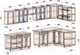 Миниатюра изображения товара Кухонный гарнитур Интерлиния Тренд 1.7x3.6 правая (пепел/пепел/опал светлый)