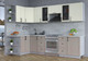 Миниатюра изображения товара Кухонный гарнитур Интерлиния Тренд 1.5x2.9 левая (луна/белый/серый каспий)