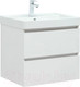 Миниатюра изображения товара Тумба под умывальник Aquanet Вега 60 / 308318 (белый глянец)