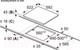 Миниатюра изображения товара Электрическая варочная панель Bosch PKF631FP3E