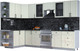 Миниатюра изображения товара Кухонный гарнитур Интерлиния Тренд 1.7x3.2 левая (белый/белый/кастилло темный)