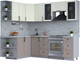 Миниатюра изображения товара Кухонный гарнитур Интерлиния Тренд 1.7x2.4 левая (луна/белый/серый каспий)