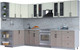 Миниатюра изображения товара Кухонный гарнитур Интерлиния Тренд 1.7x3.3 левая (луна/белый/серый каспий)