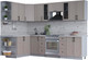 Миниатюра изображения товара Кухонный гарнитур Интерлиния Тренд 1.7x2.8 левая (луна/луна/бискайская сосна)