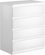 Миниатюра изображения товара Комод Mio Tesoro Мальта 4 ящика 80x99 2.05.02.070.1 (белый)