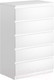 Миниатюра изображения товара Комод Mio Tesoro Мальта 5 ящика 80x121 2.05.02.090.1 (белый)