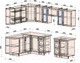 Миниатюра изображения товара Кухонный гарнитур Интерлиния Тренд 1.7x2.7 левая (пепел/пепел/опал светлый)