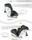 Миниатюра изображения товара Автокресло Amarobaby Champion Isofix / AMARO-2008CH-Ch (черный)