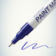Миниатюра изображения товара Маркер перманентный MunHwa Extra Fine Paint Marker / EFPM-02 (синий)
