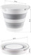 Миниатюра изображения товара Ведро Idea Флекс М2413 (10л, смоки)