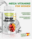 Миниатюра изображения товара Витаминно-минеральный комплекс Quamtrax Mega Vitamins Women (60таб)