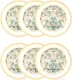 Миниатюра изображения товара Набор тарелок Fioretta Flowers TDS586 (6шт)