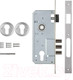 Миниатюра изображения товара Замок врезной Kale 152 3MR / 152R4500253 (никель)