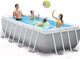 Миниатюра изображения товара Каркасный бассейн Intex Prism Frame / 26792NP (488x244x107)