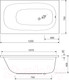 Миниатюра изображения товара Ванна акриловая Cezares ECO-120-70-40-W37