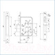 Миниатюра изображения товара Замок врезной Меттэм ЗВ4 401.0.0
