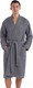 Миниатюра изображения товара Халат Home One Вафельный / 411678 (р-р 52-54, темно-серый)