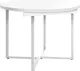 Миниатюра изображения товара Обеденный стол Millwood Лофт Лондон Л D100 раздвижной / 100-140x100x76 (белый/металл белый)
