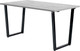 Миниатюра изображения товара Обеденный стол Millwood Уэльс Л18 130x80 (бетон/металл черный)