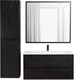 Миниатюра изображения товара Шкаф-пенал для ванной Cezares MOLVENO-1600-2A-SC-NR