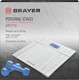 Миниатюра изображения товара Напольные весы электронные Brayer BR3735