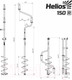 Миниатюра изображения товара Ледобур Helios HS-150D / LH-150RD