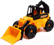 Миниатюра изображения товара Экскаватор игрушечный Guclu С ковшом и грейдером / 2818