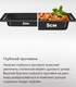 Миниатюра изображения товара Электрический духовой шкаф Maunfeld MEOC.708PB2