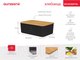 Миниатюра изображения товара Хлебница Oursson BR3000BP/BL