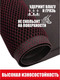 Миниатюра изображения товара Коврик грязезащитный ComeForte Mesh Mat 60x90 (красный/черный)
