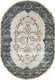 Миниатюра изображения товара Ковер Bossan Rome 3281A-KGRI-BEJ-OVAL (1.4x2)